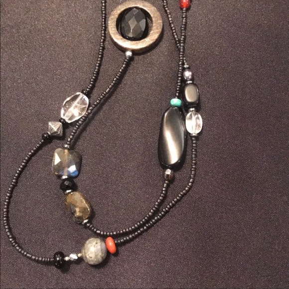 🌟SILPADA N1967 Multi Stone Boho Necklace - Picture 7 of 8